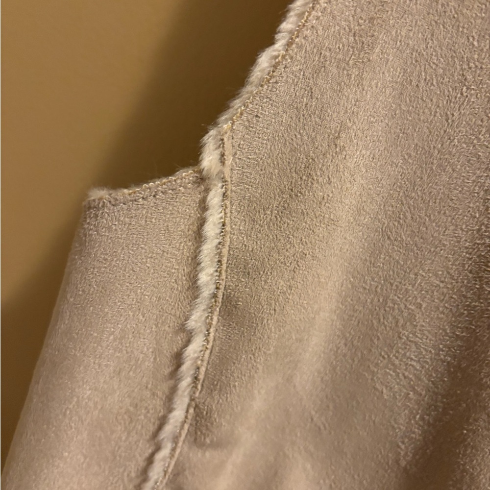 Pendleton Beige Shearling-Lined Vest - image 3